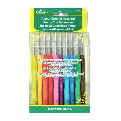 Clover AMOUR Crochet Hook SET 3674