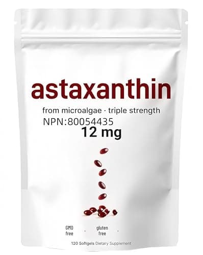 NOW Foods, Astaxanthin, 12 mg, 60 Veggie Soft gels