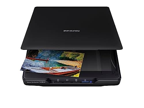 Epson Perfection V39 II Color Photo and Document Flatbed Scanner ...