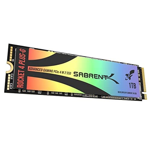 SABRENT Rocket 4 Plus-G 4TB Advanced Gaming M.2 PCIe NVMe SSD, up to ...