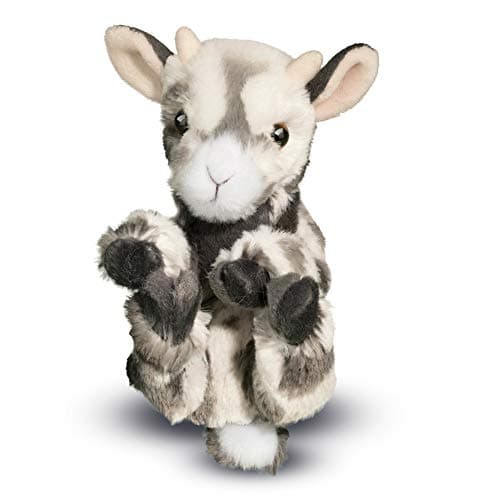 Douglas Cuddle Toys Gray Kitten Lil' Baby Handful Plush Stuffed Animal ...
