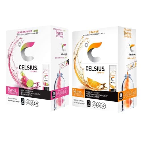 Celsius Live Fit Energy Drink, Sparkling, Wild Berry-Main