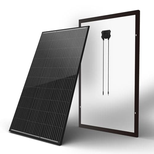 Newpowa 100W 12V Monocrystalline Solar Panel
