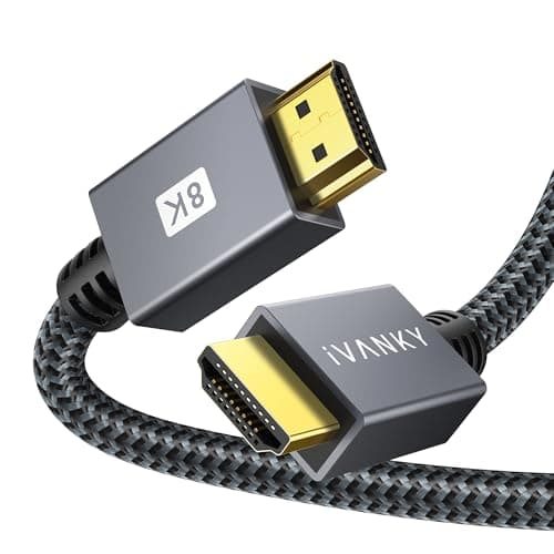 Amazon.com: IVANKY 4K HDMI Cable 15 ft, High Speed 18Gbps HDMI 2.0 ...