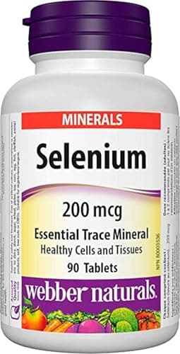 Webber Naturals Selenium 200 mcg