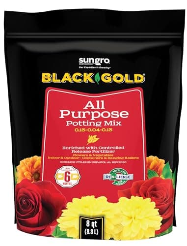 Black Gold All Purpose Potting Soil 16 Qt, HD Png Download - kindpng