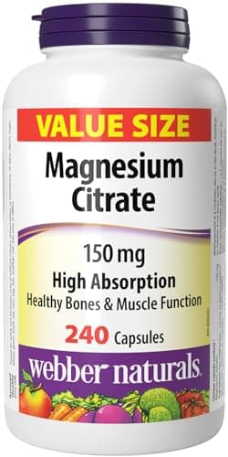 Webber Naturals magnesium citrate 150 mg
