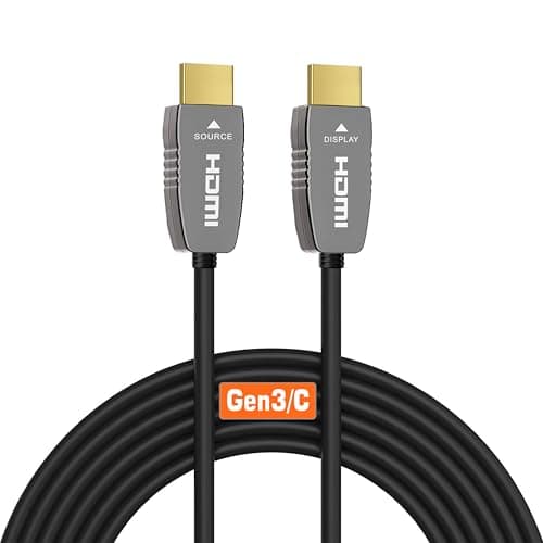 Amazon.com: RUIPRO 8K Fiber Optic HDMI Cable 3 Feet 48Gbps 8K60Hz ...