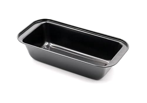 Black, Steel Non-stick Slanted Bread Loaf Pan, 14.03″ | Paderno, Cake ...