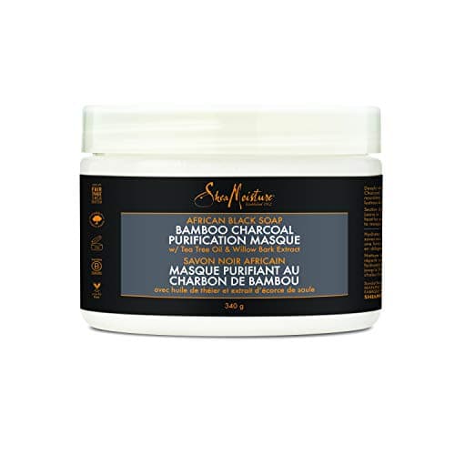 Shea Moisture African Black Soap Bamboo Charcoal Deep Cleansing Shampoo ...