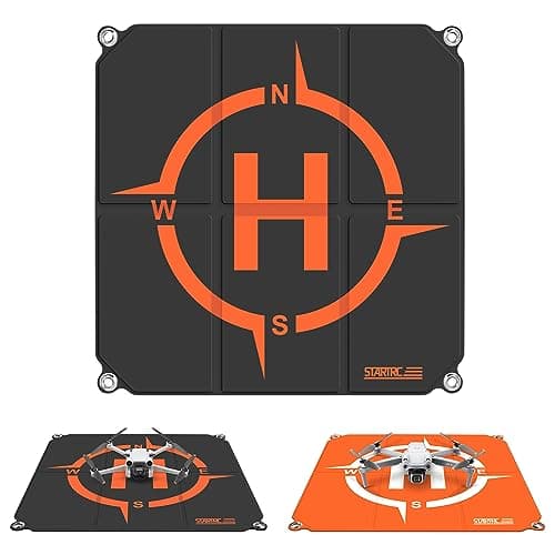 STARTRC Drone Landing Pad,50cm(19”) Portatile Universale Pieghevole ...