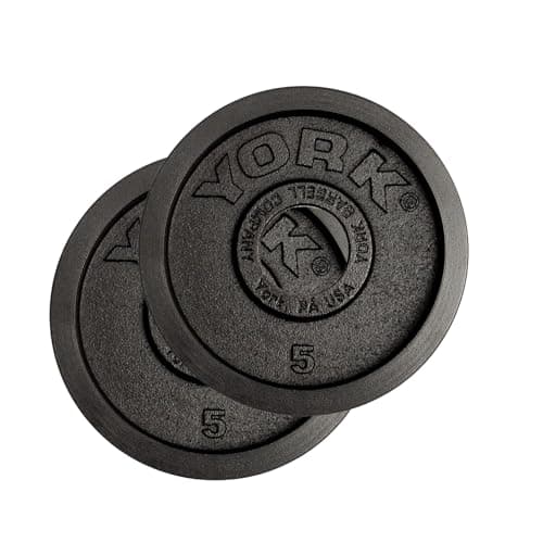 Legacy Cast Iron Precision Milled Olympic Plate Set (300lb) - York Barbell