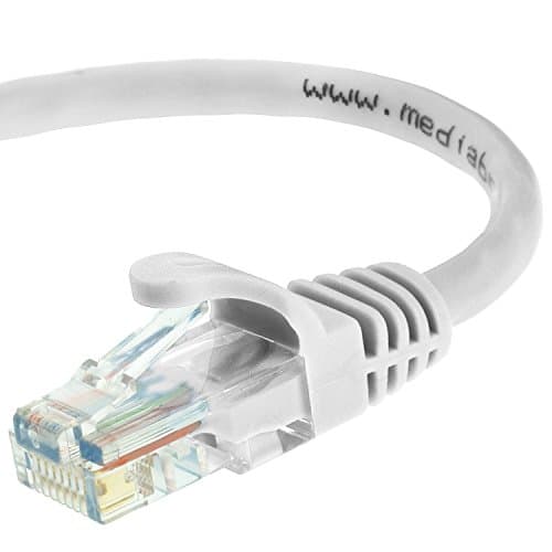 3ft (0.9m) Cat6a Ethernet Network Patch Cable Snagless Unshielded (UTP ...