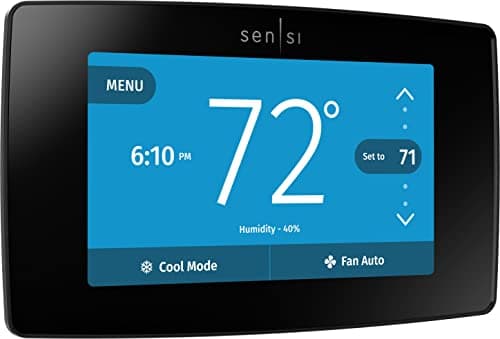 Emerson Sensi Touch Smart Programmable Wi-Fi Thermostat, C-Wire ...