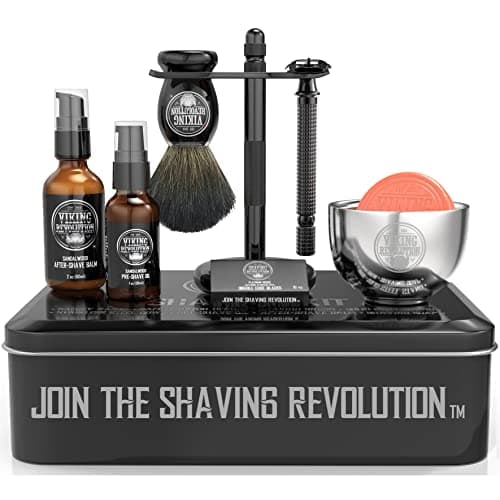 Amazon.com: Viking Revolution Luxury Safety Razor Shaving Kit ...