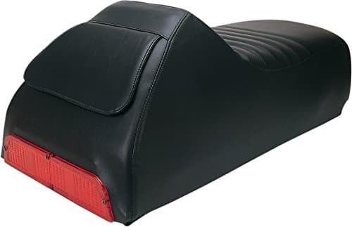 Travelcade Saddle Skins Padded Seat Cover Black Honda 90 CA200 1963 ...