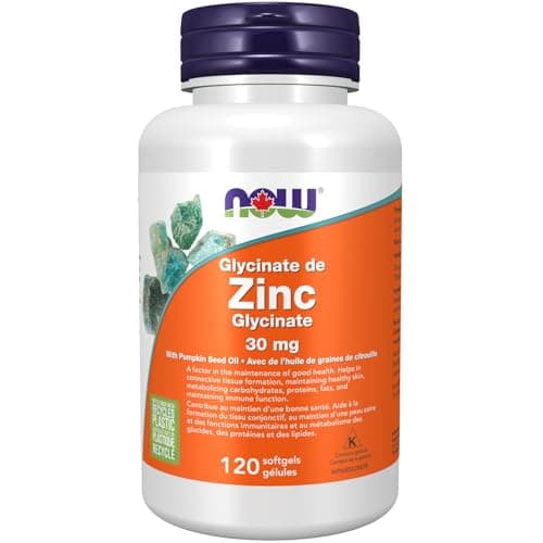 Amazon.com: NOW Foods Supplements, Zinc Glycinate with 250 mg ...