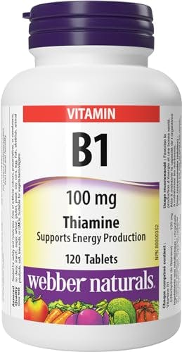 Natural Factors Vitamin B1 100 mg: Premium Quality Dietary Supplement