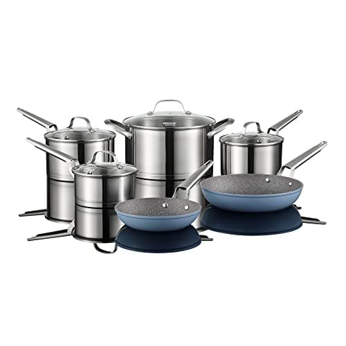 Amazon.com: Starfrit The Rock Stainless Steel 8 Piece Set 030203-001 ...
