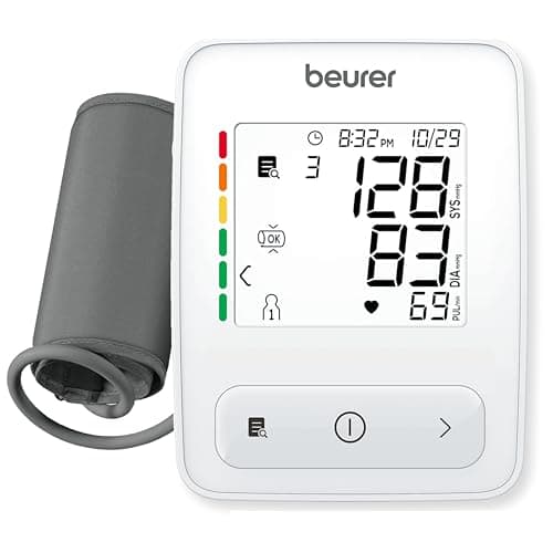 Amazon.com: Beurer BM67 Upper Arm Blood Pressure Monitor, Large ...