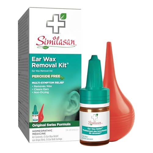 Similasan Ear Wax Relief Multi-Symptom Drops Swiss Formula, 0.33 oz, 5 ...