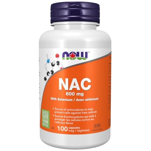 Comprar NAC 600 mg Now Foods 100 Cápsulas preço suplemento no Brasil ...