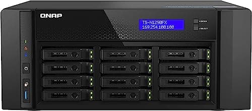 QNAP TS-h1290FX-7302P-128G 12-Bay Diskless NAS EPYC 7302P 128GB |QNAPshop
