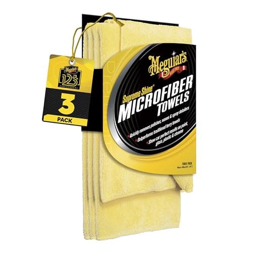 Serviettes en microfibre Meguiar s Supreme Shine