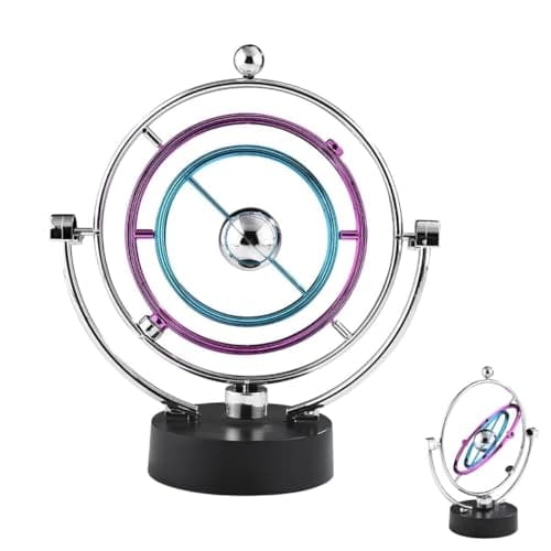 ScienceGeek Kinetic Art Asteroid - Electronic Perpetual Motion Desk Toy ...