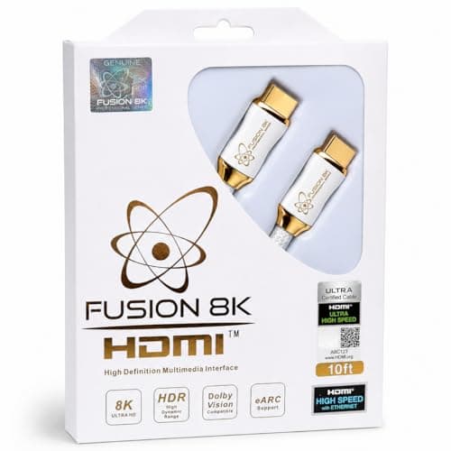 Amazon.com: Fusion8K HDMI 2.1 Certified Cable Supports 10K 8K ...