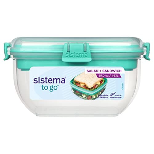 Sistema To Go Collection Salad Food Storage Container matching low at ...