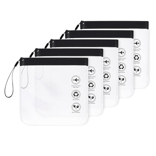 Amazon.com: Vorey X-Large Clear Makeup Bag for Women, Portable Travel ...