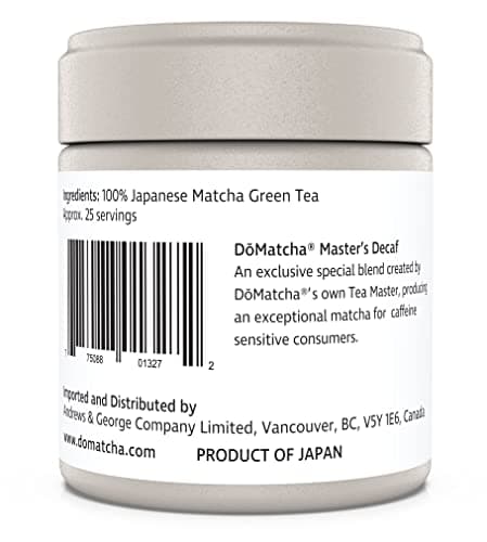 DoMatcha Masters Decaf Matcha Powder Review