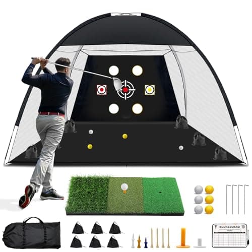 Buy Golf Driving Nets & Practice Hitting Cages for Lowest Prices!