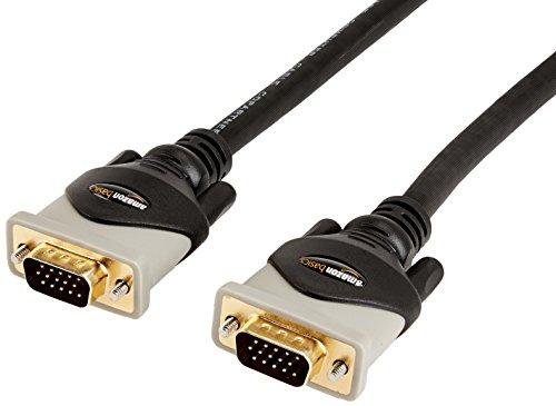 AmazonBasics VGA to VGA PC Computer Monitor Cable - 10 Feet (3 Meters ...