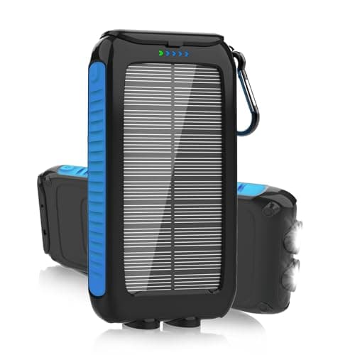Solar Charger Power Bank 49800Mah - …
