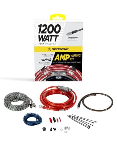 Scosche AMPKIT8 Complete Amplifier Installation Kit