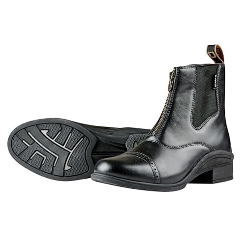 Dublin Elevation Zip Paddock Boots II - Black - Footwear from Oakfield ...