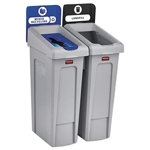 Rubbermaid Slim Jim Recycling Station