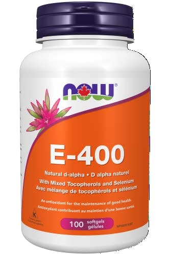 NOW Foods E-400 d-alpha Tocopheryl 400 IU, 100 Softgels