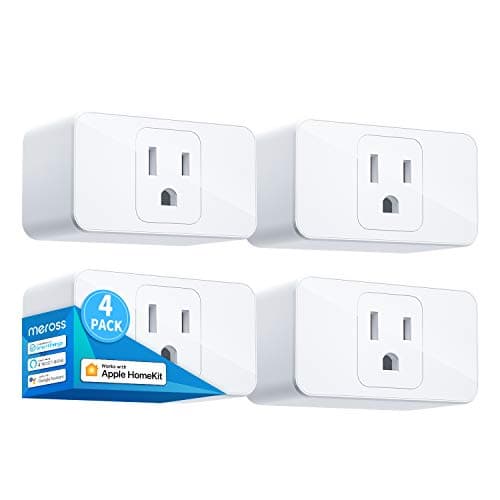Meross Matter Smart Plug Mini with Energy Monitoring, Works with Apple ...