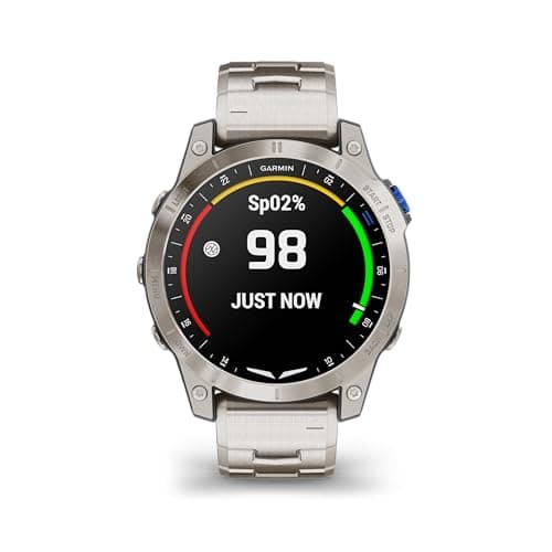 Garmin D2 Mach 1 Aviator Smartwatch - Oxford Brown Leather