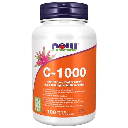 Amazon.com: NOW Foods Supplements, Vitamin C-1,000 with 100 mg of ...