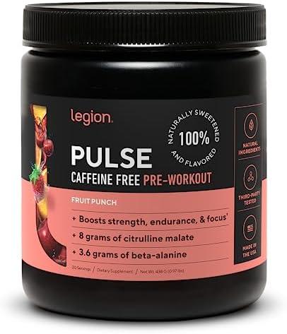 Legion Pulse Pre-Workout Performance-Enhancing Supplement