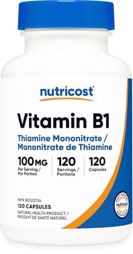 Swanson Premium Vitamin B1 Thiamin (100 Mg 250 Capsules)