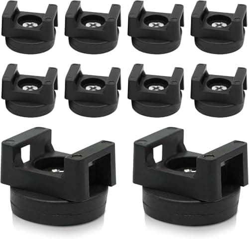 ACA04604 - LD101 Magnetic Cable Holder in black showing magnetic base ...