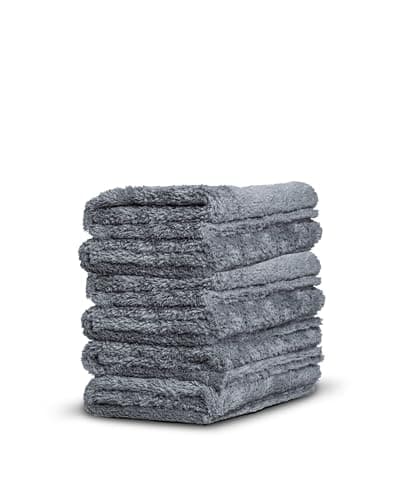 Chiffon microfibre gris sans bord Adam s Polishes