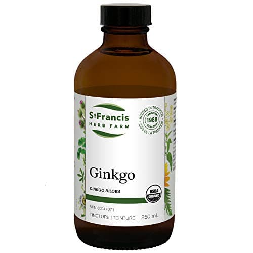 Garden Organics Ginkgo Biloba Tincture Alcohol-FREE Extract, Ginkgo ...