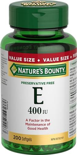 Nature's Bounty Natural E Complex