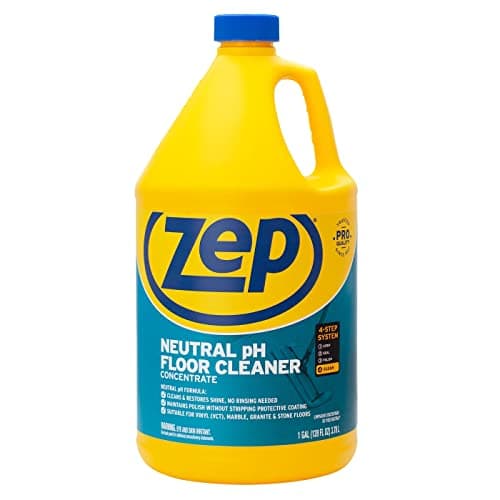 Zep Neutral pH Industrial Floor Cleaner. 1 Gallon (Case of 2 ...